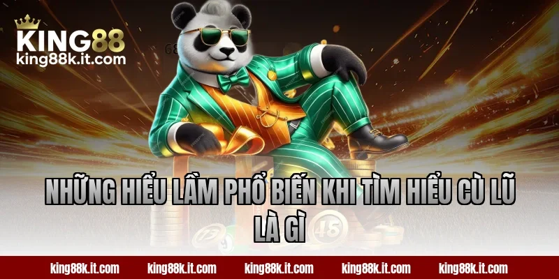 Những hiểu lầm phổ biến khi tìm hiểu cù lũ là gì