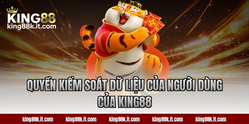 Quyền kiểm soát dữ liệu của người dùng của King88